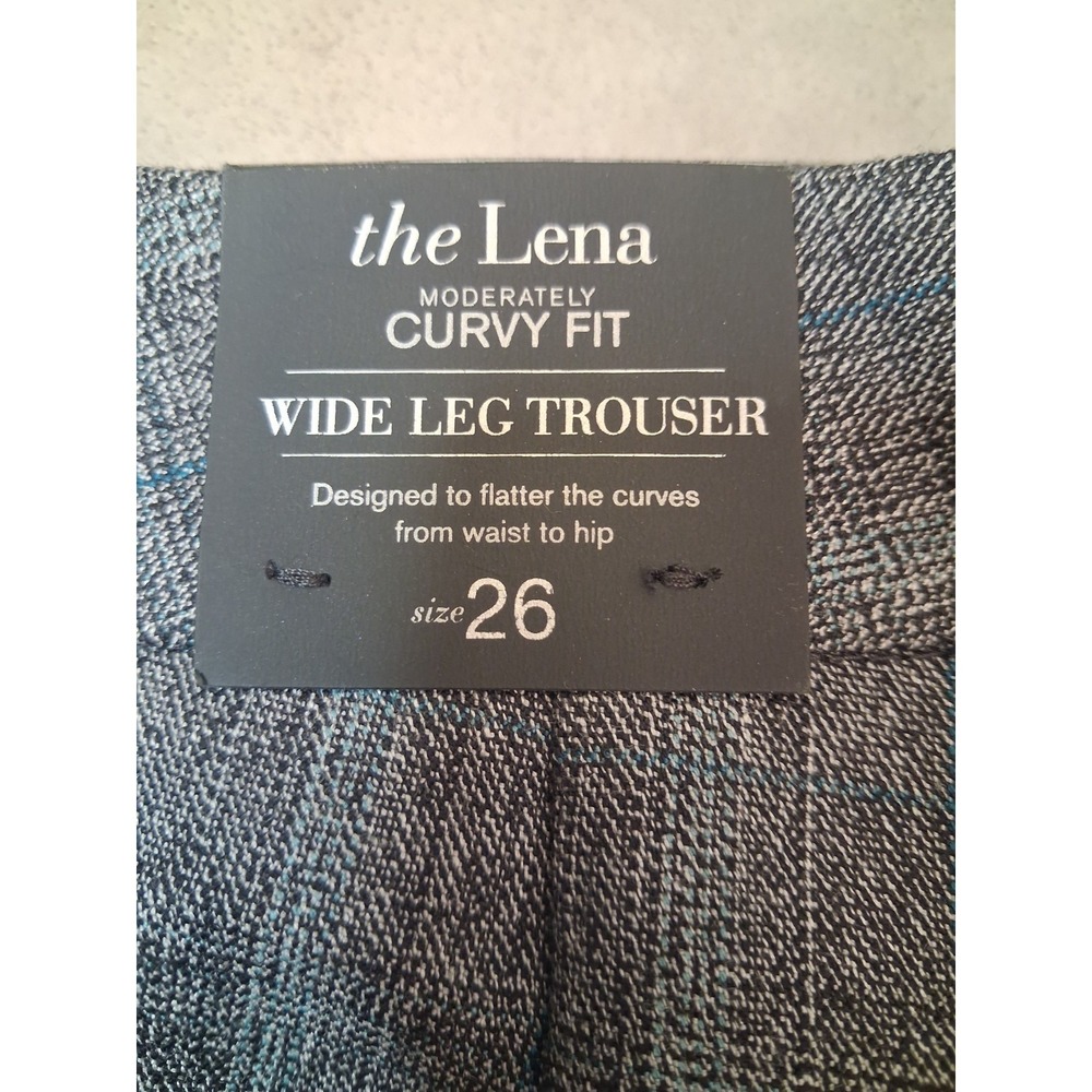 New Lane Bryant The Lena Curvy Fit Wide Leg Trouser Size 26 Workwear - Picture 9 of 12